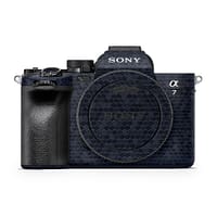 Sony alpha a7 iv honeycomb blue skin wrapitskin