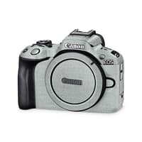Canon eos r50 linen cyan skin wrapitskin