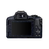 Canon eos r50 camera honeycomb blue skin | wrapitskin