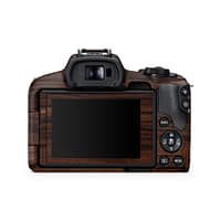 Canon eos r50 camera ebony wooden skin | wrapitskin