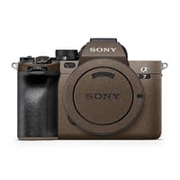 Sony alpha a7 iv matte brown metallic skin wrapitskin