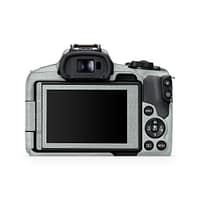 Canon eos r50 camera linen cyan skin | wrapitskin