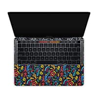 Macbook pro 13” touch bar 2018 retro revelry skin | wrapitskin