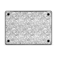Macbook air 13” 2018 white contour skin | wrapitskin
