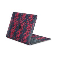 Macbook air 13” 2018 cyber gridlines skin | wrapitskin