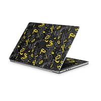 Macbook pro 14'' (2021) yellow grooves skin | wrapitskin