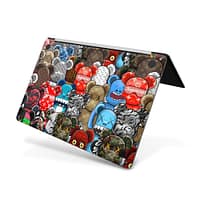 Macbook pro 13” touch bar 2018 fuzzy frenzy skin | wrapitskin