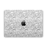 Macbook pro 14'' (2021) white contour skin | wrapitskin