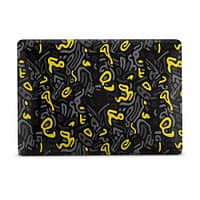 Macbook air 13” 2018 yellow grooves skin wrapitskin