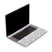 Macbook pro 15'' (2016-2017) white contour skin | wrapitskin