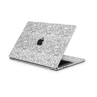 Macbook pro 14'' (2021) white contour skin | wrapitskin