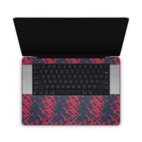 Macbook pro 16'' (m2,2023) cyber gridlines skin | wrapitskin