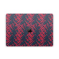 Macbook pro 16'' (m2,2023) cyber gridlines skin wrapitskin
