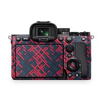 Sony alpha a7 iv camera cyber gridlines skin | wrapitskin