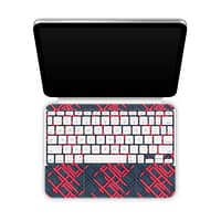 Magic keyboard ipad 10. 9” gen 10 cyber gridlines skin | wrapitskin