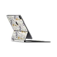 Magic keyboard ipad pro 12. 9” gen 4 space skin wrapitskin