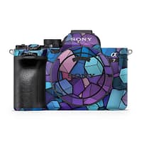 Sony alpha a7 iv camera 3d cubes skin wrapitskin