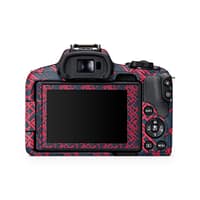 Canon eos r50 camera cyber gridlines skin | wrapitskin