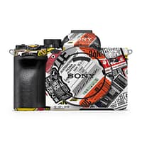 Sony alpha a7 iv camera lable land skin wrapitskin