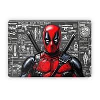 Macbook pro 15'' (2016-2017) deadpool skin wrapitskin