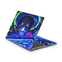 Macbook pro 13” (2016-2018) luffy blaze 3d skin | wrapitskin
