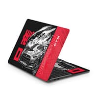 Macbook pro 13'' (touch bar,2018) gtr blackline 3d skin | wrapitskin