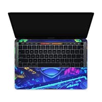 Macbook pro 13'' (touch bar,2018) luffy blaze 3d skin | wrapitskin