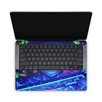 Macbook pro 14'' (2021) luffy blaze 3d skin | wrapitskin