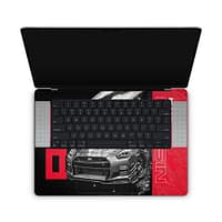 Macbook pro 16'' (m2,2023) gtr blackline 3d skin | wrapitskin