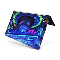 Macbook pro 16'' (touch bar,2019) luffy blaze 3d skin | wrapitskin