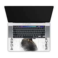 Macbook pro 16'' (touch bar,2019) wakanda forever 3d skin | wrapitskin