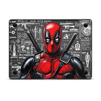 Macbook air 13'' (m1,2020) deadpool skin | wrapitskin
