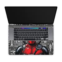Macbook pro 16'' (touch bar,2019) deadpool skin | wrapitskin