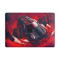 Macbook pro 13'' (touch bar,2018) mini cooper 3d skin wrapitskin
