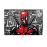 Macbook pro 15'' (2018-2019) deadpool skin | wrapitskin