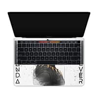 Macbook pro 13'' (touch bar,2018) wakanda forever 3d skin | wrapitskin