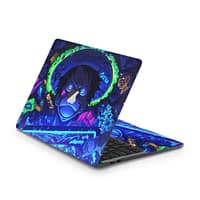 Macbook pro 13'' (touch bar,2018) luffy blaze 3d skin | wrapitskin