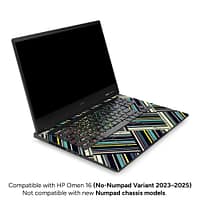 Hp omen 16 striped abstract skin | wrapitskin