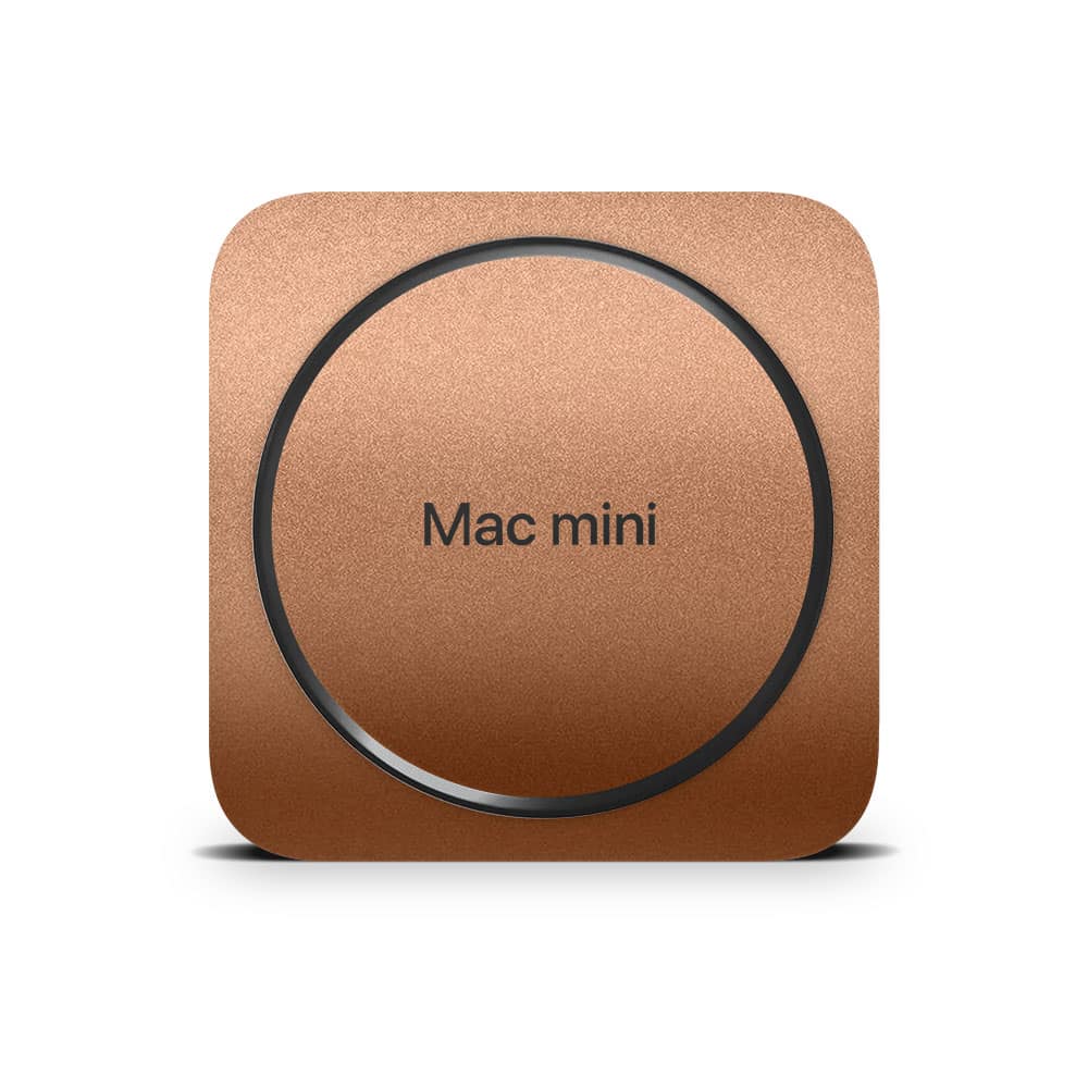 Mac mini m2 matte copper metallic skin | wrapitskin