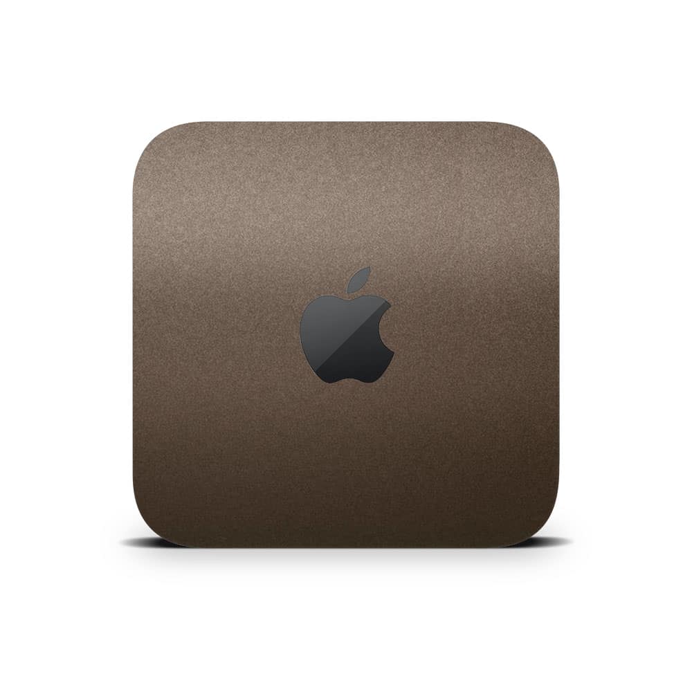 Mac mini m2 matte brown metallic skin | wrapitskin