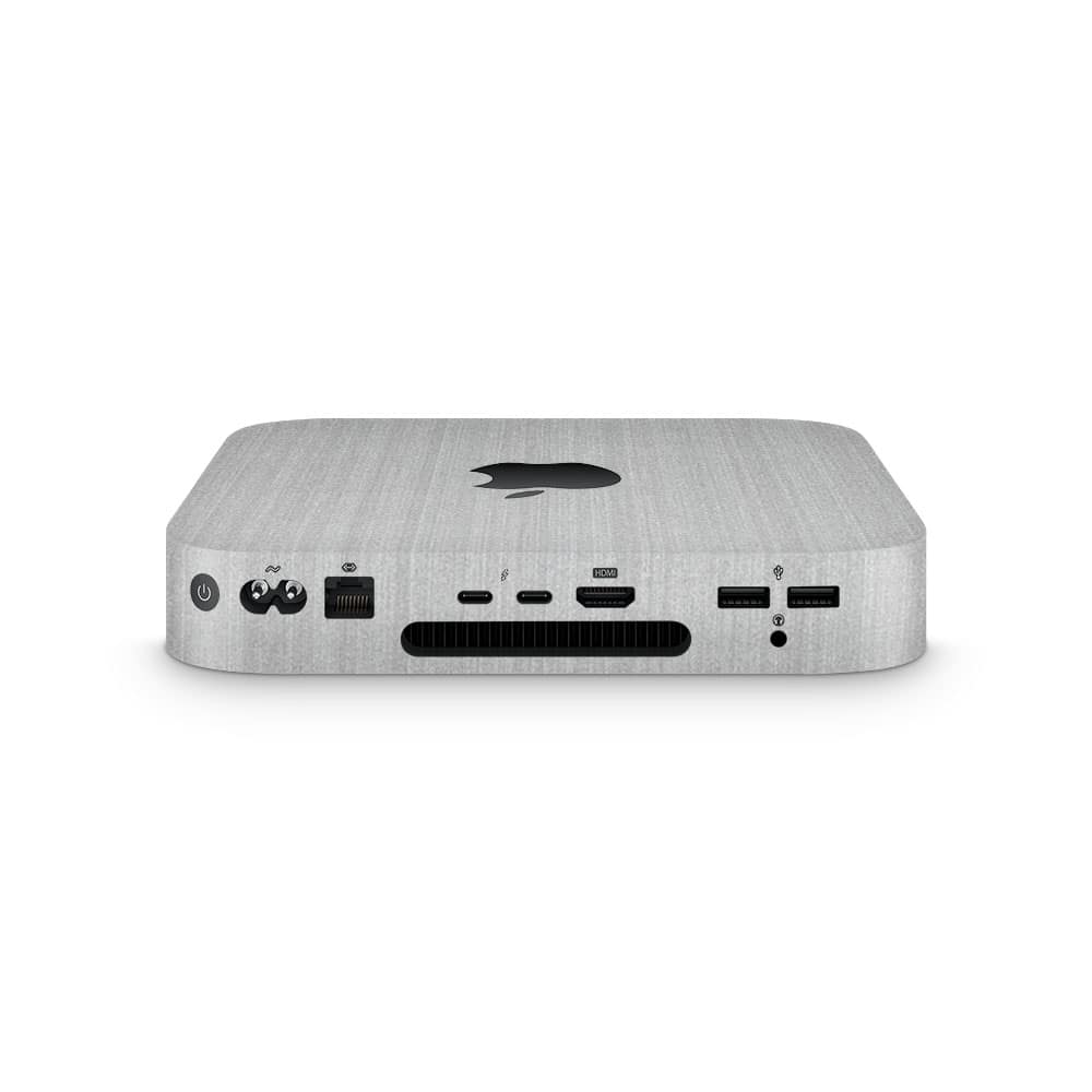 Mac mini m1 brushed metal steel skin | wrapitskin