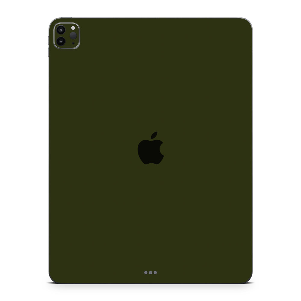 Ipad pro 12. 9'' (gen 4,2020) matte military green skin | wrapitskin
