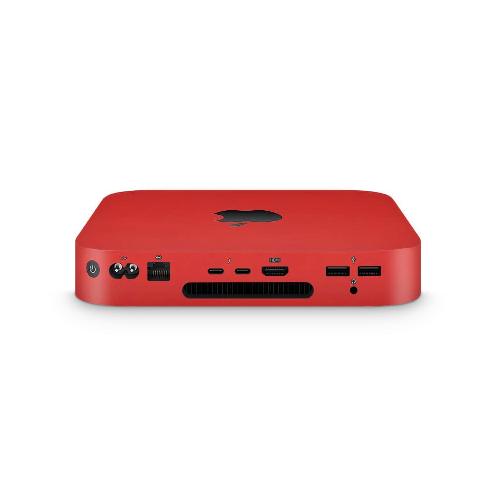 Mac mini m1 matte red skin | wrapitskin