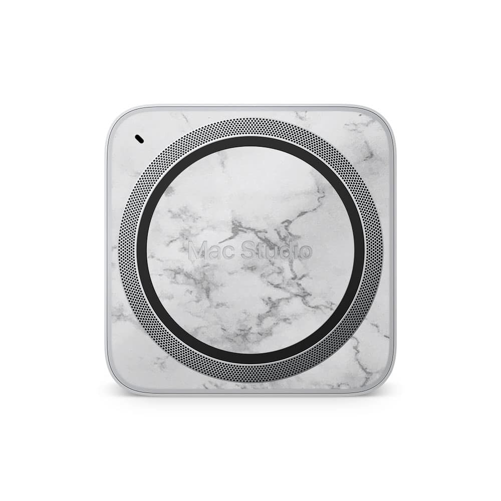 Mac studio marble white skin | wrapitskin