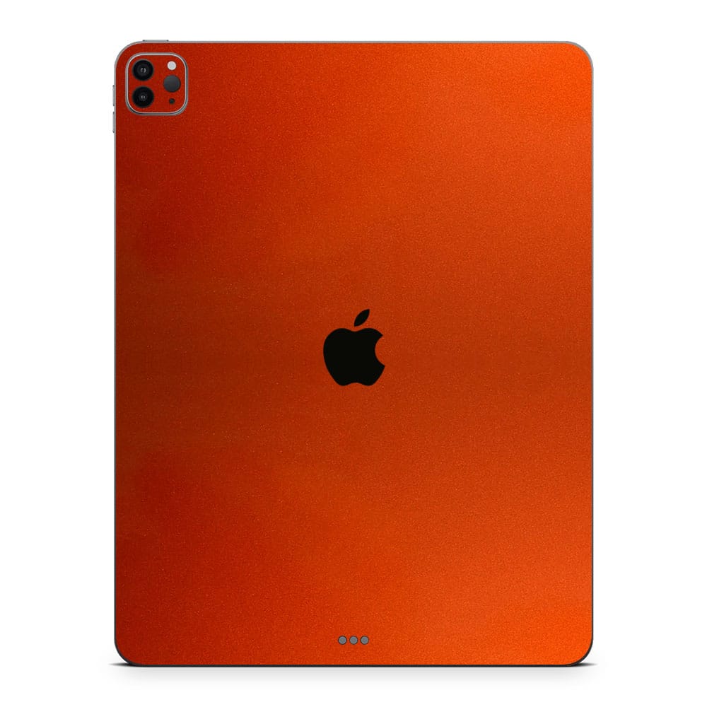 Ipad pro 12. 9'' (gen 6,2022) glossy fiery orange skin | wrapitskin