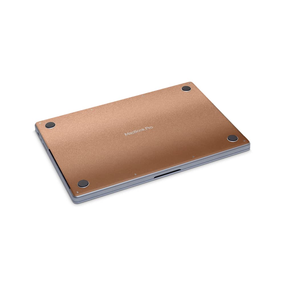 Macbook pro 14'' (2021) matte copper metallic skin | wrapitskin