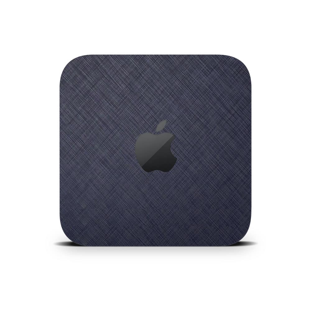 Mac mini m2 cross metal blue skin | wrapitskin