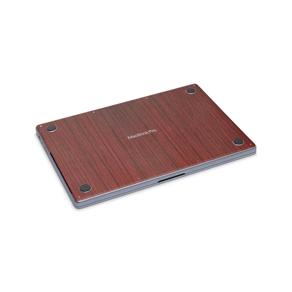 Macbook pro 16'' (m1,2021) padauk wood skin | wrapitskin
