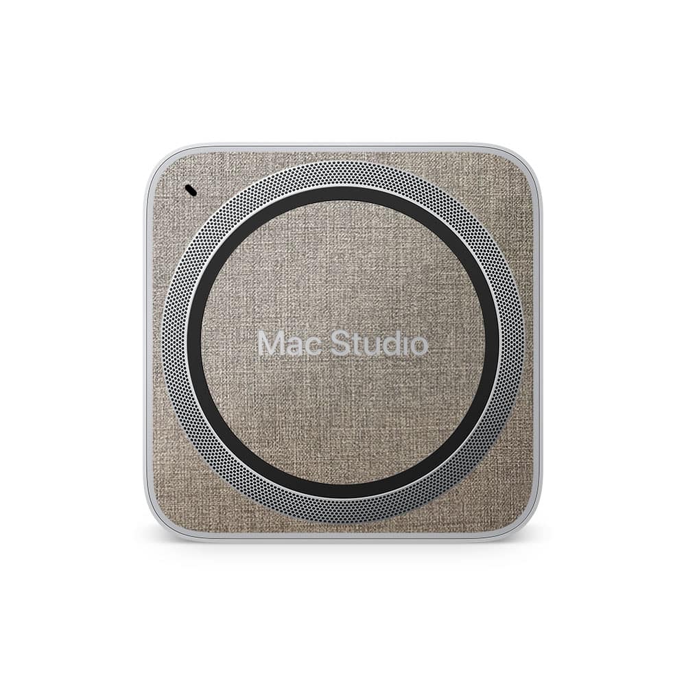 Mac studio denim tan skin | wrapitskin