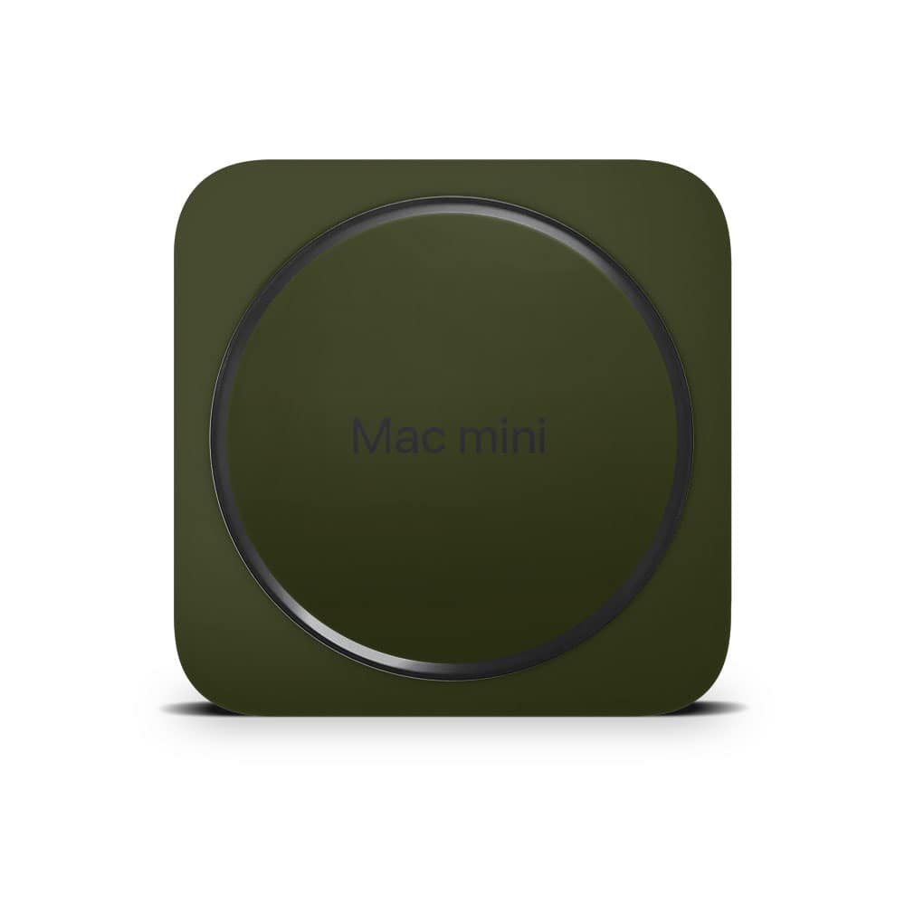 Mac mini m1 matte military green skin | wrapitskin